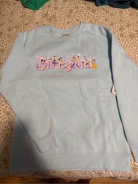 Disneyland Light Blue Crewneck Sweatshirt